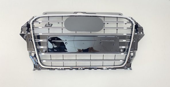 Audi A3 Uyumlu Panjur S3 Siyah 2013-2016 - Resim 3