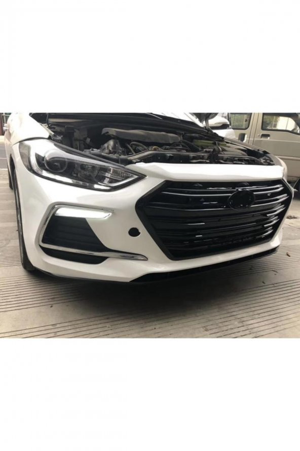 Hyundai Elantra İçin Uyumlu  RS Ön Tampon ve Panjur Seti 2016-2018 ürün görseli 1