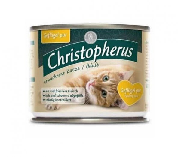 Christopherus Kümes Hayvanlı Kedi Konservesi 200 Gr ürün görseli 1