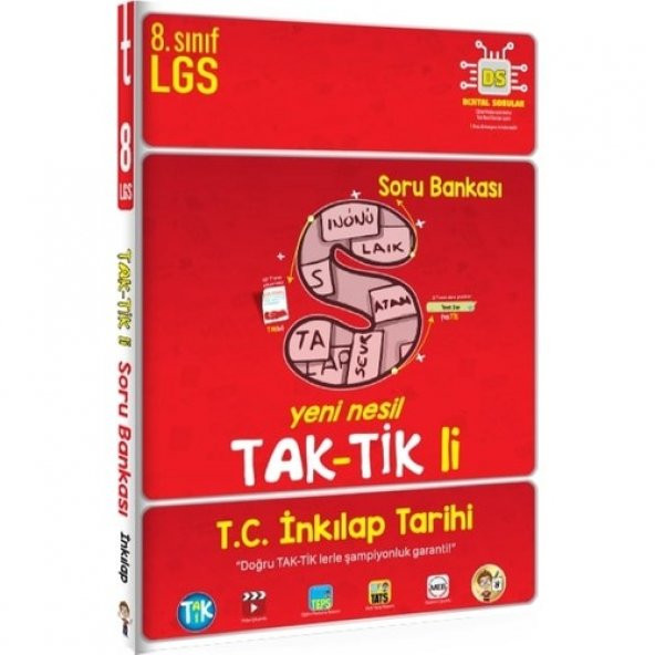 Tonguç 8. Sınıf Tak-Tik Li T.C. İnkılap Tarihi ürün görseli 1
