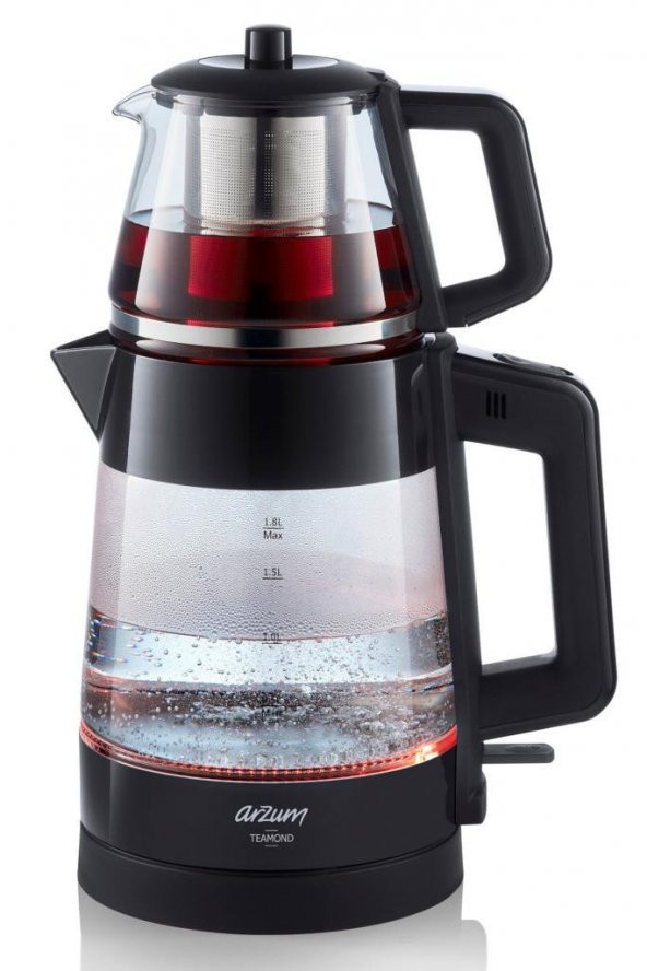 Arzum AR3136 Teamond 1800 W Cam Çay Makinesi ürün görseli 1