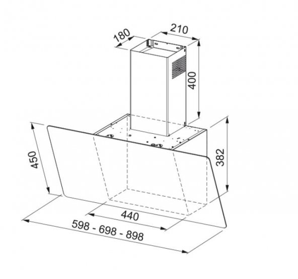 FRANKE FPJ 615 V BK/SS SİYAH DAVLUMBAZ - Resim 2