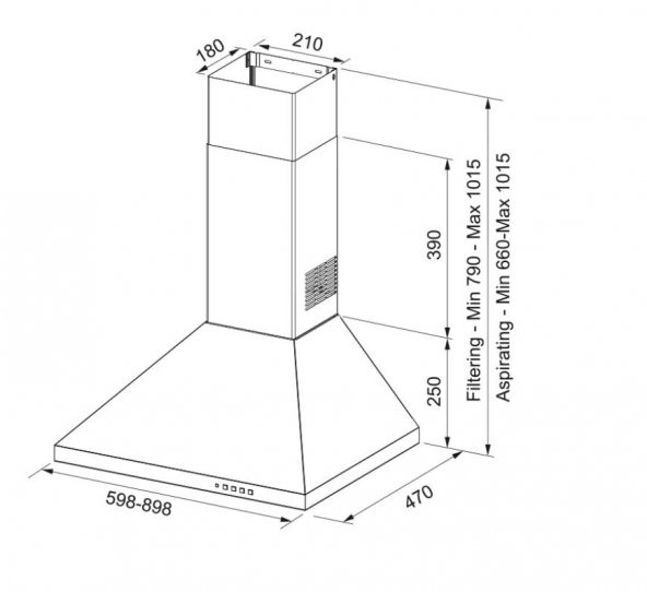 DAVLUMBAZ LINFA FDL 9165 XS INOX - Resim 2