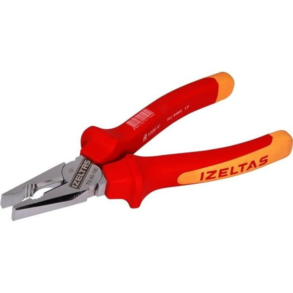 İzeltaş 1000V İzoleli Elektrikçi Kombine Pense 160Mm - 3020126160 ürün görseli 1