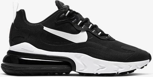 Nike Air Max 270 React siyah beyaz - Resim 2