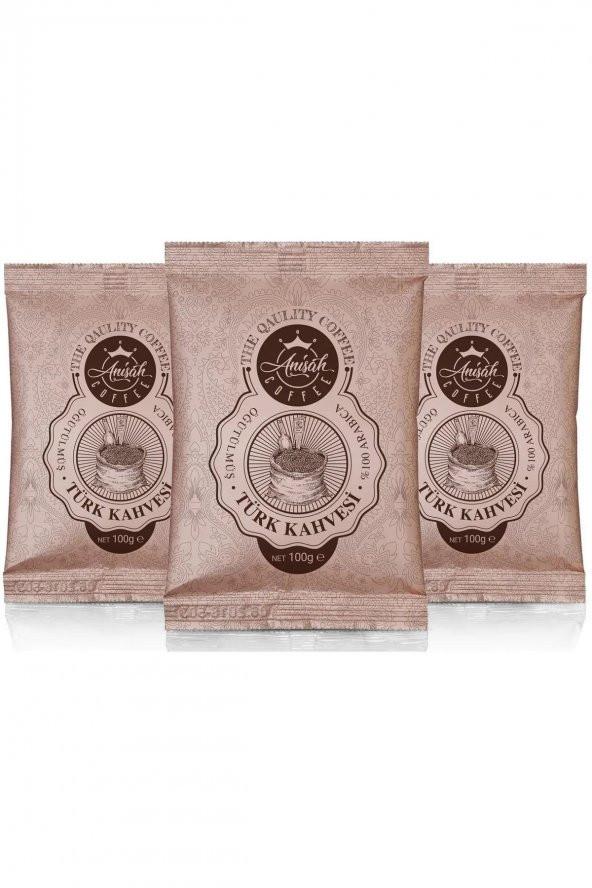 Anişah Türk Kahvesi 100 gr 3lü paket ürün görseli 1