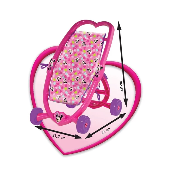01961 Dede, Minnie Mouse Kalpli Puset - Resim 2