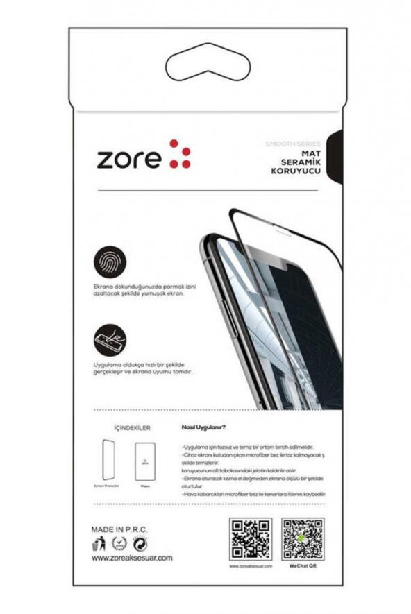 iPhone 15 Mat Seramik Ekran Koruyucu - Resim 2