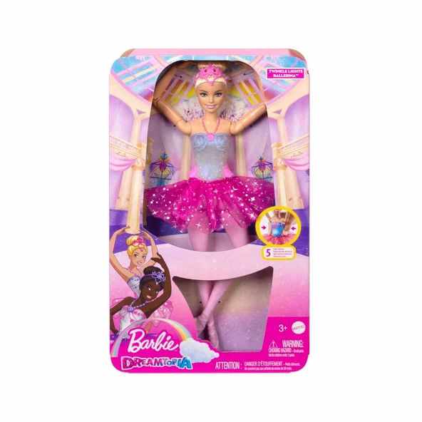 HLC25 Barbie Işıltılı Balerin Bebek ürün görseli 1