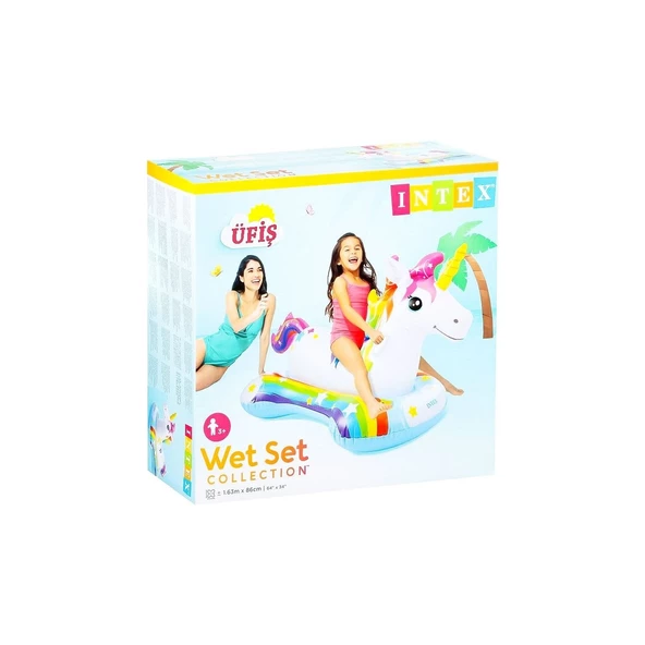 IBN57552 Sihirli Unicorn Binici 163X86 cm - Vardem Oyuncak ürün görseli 1