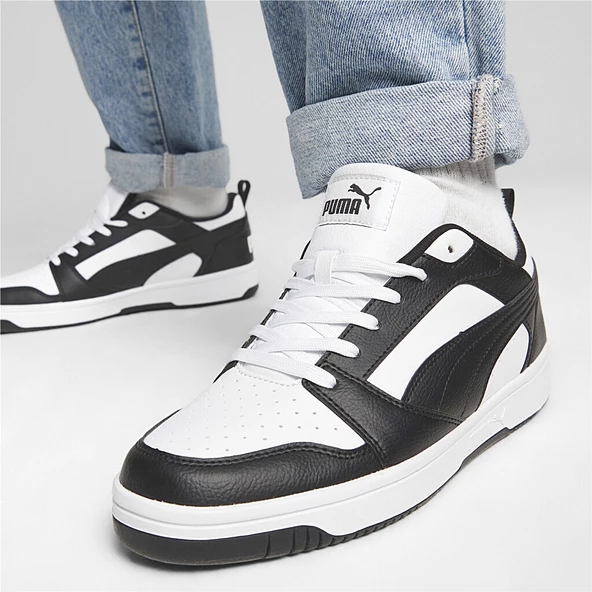 PUMA  REBOUND V6 LOW ERKEK SNEAKER AYAKKABI ürün görseli 1