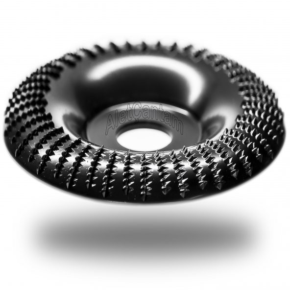 AletÇantam Taşlama Törpü Ağaç Ahşap Oyma Aşındırıcı Metal Oval Disk 115mm ürün görseli 1