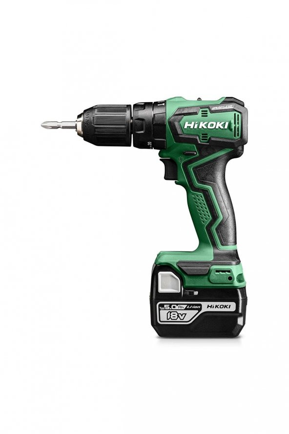 HİKOKİ DV18DD 18V5AH 55NM KÖMÜRSÜZ ŞARJLI DARBELİ MATKAP ürün görseli 1