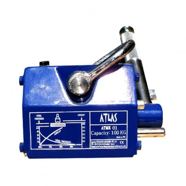 Atlas Atmk01 Universal Manyetik Kaldıraç. 100kg ürün görseli 1
