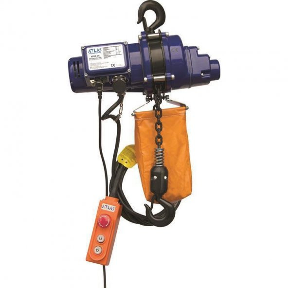 Atlas Atec05 Elektrikli Zincirli Vinç. 500kg Kapasite ürün görseli 1