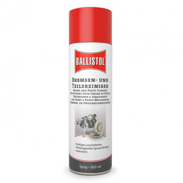 Ballistol Fren ve Metal Parçalar İçin Temizleyici Sprey Yağ 500ml ürün görseli 1