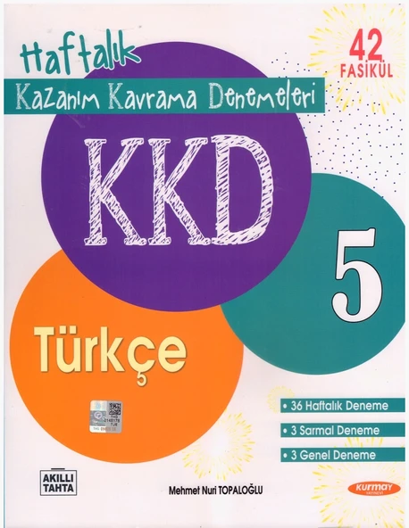 KURMAY 5.SINIF TÜRKÇE KAZANIM KAVRAMA DENEMELERİ ürün görseli 1