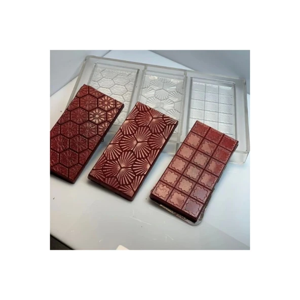 Polikarbon Tablet Çikolata Kalıbı 100 gr | Cm-3808 ürün görseli 1