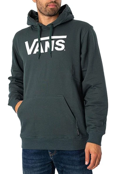 Vans Classıc Vans Po-B Erkek Haki Kapşonlu Sweatshirt ürün görseli 1