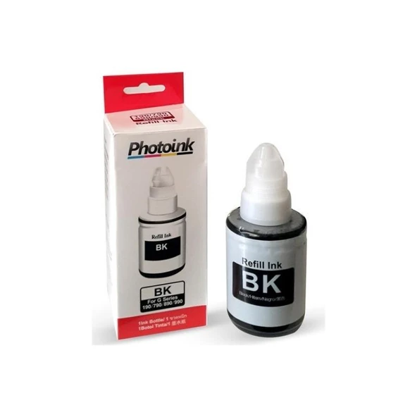 TKPrint Canon Photoİnk GI-490 G2400 G2410 G2411 G2415 Siyah Muadil Mürekkep 6000 Sayfa ürün görseli 1
