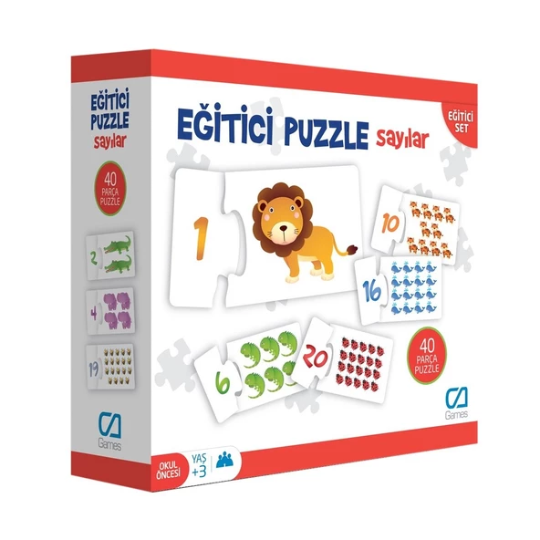 CA.5031 CA Games, Eğitici Puzzle Sayılar ürün görseli 1
