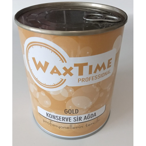 WAXTIME Professional Konserve Sir Ağda GOLD 800 ml. ürün görseli 1