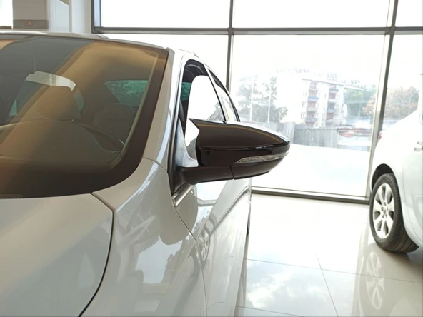AUTOGP Vw jetta bettle scirocco ayna kapağı yarasa pianoblack - Resim 2