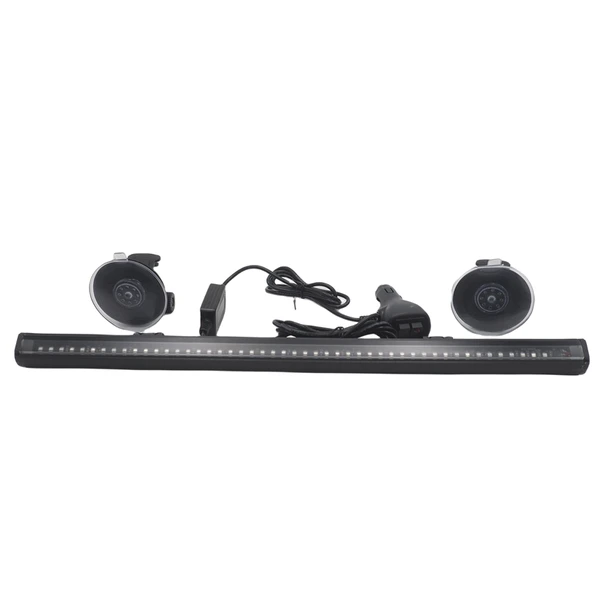 Space Çakar lamba 12-32v esnek model 44cm vantuzlu çakarlı mavi-kırmızı / LAPA544 ürün görseli 1