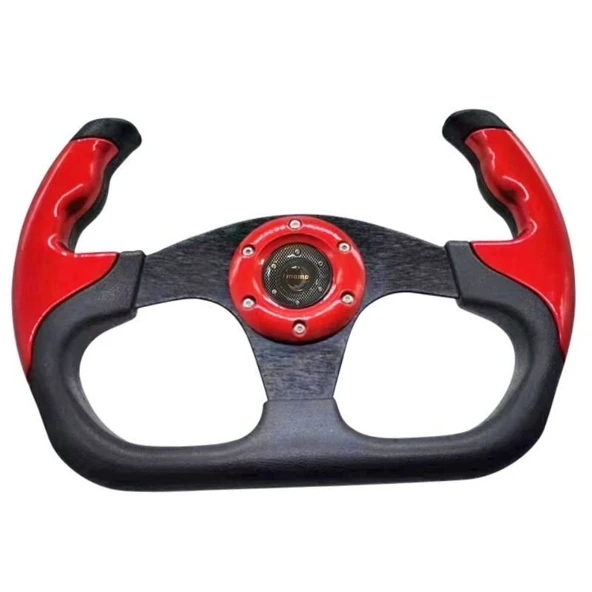 Space F1 spor direksiyon momo model kırmızı / DIDI156 ürün görseli 1