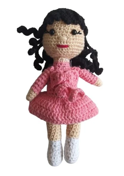 Minyatür Aden Bebek Amigurumi Organik Oyuncak ürün görseli 1