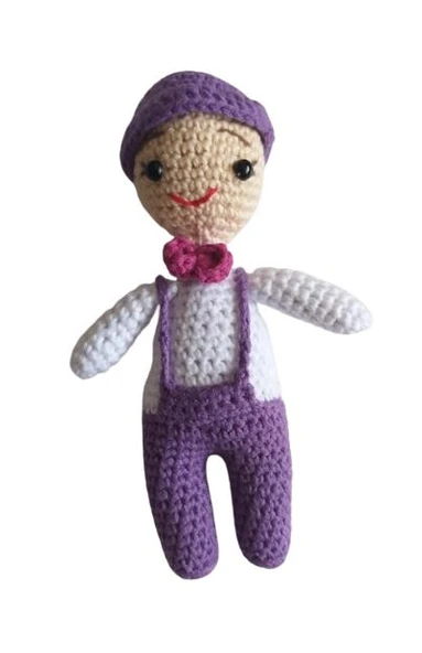 Minyatür Doruk Bebek Amigurumi Organik Oyuncak ürün görseli 1