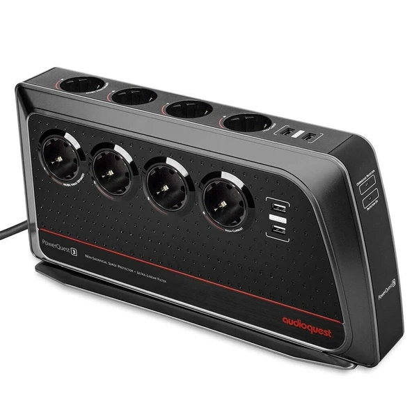 Audioquest PowerQuest 3 AC Filtreli Akım Korumalı Priz ürün görseli 1