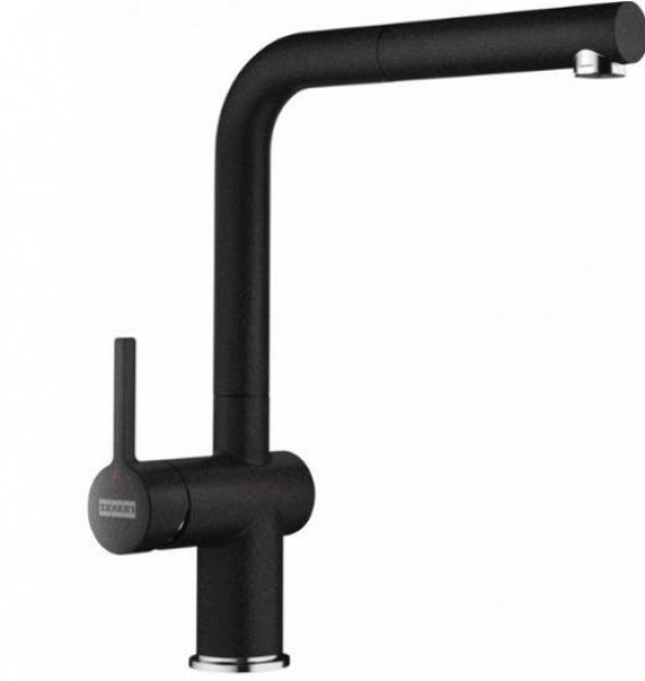 FRANKE ACTIVE PLUS DOCCIA 2.0 SİYAH EVİYE ARMATÜRÜ ürün görseli 1