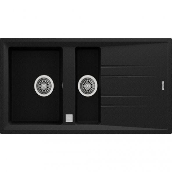 TEKA STONE 60 B-TG SİYAH GRANİT MUTFAK EVYESİ ürün görseli 1