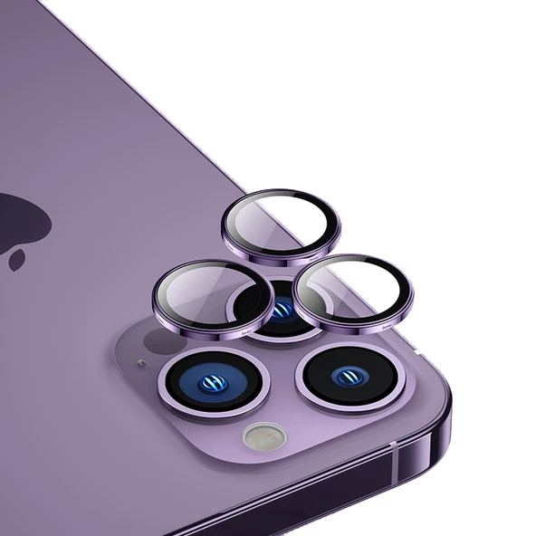 Vendas iPhone 14 Pro Max Uyumlu Safir Strong Tam Uyumlu Kamera Lens Koruyucu ürün görseli 1