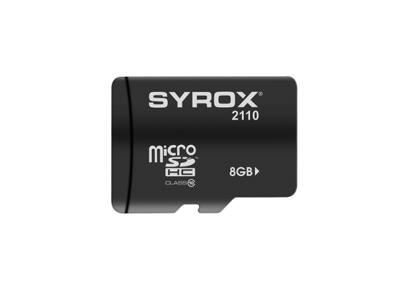Syrox 8 GB MicroSDHC Class 10 Hafıza Kartı + Adaptör ürün görseli 1