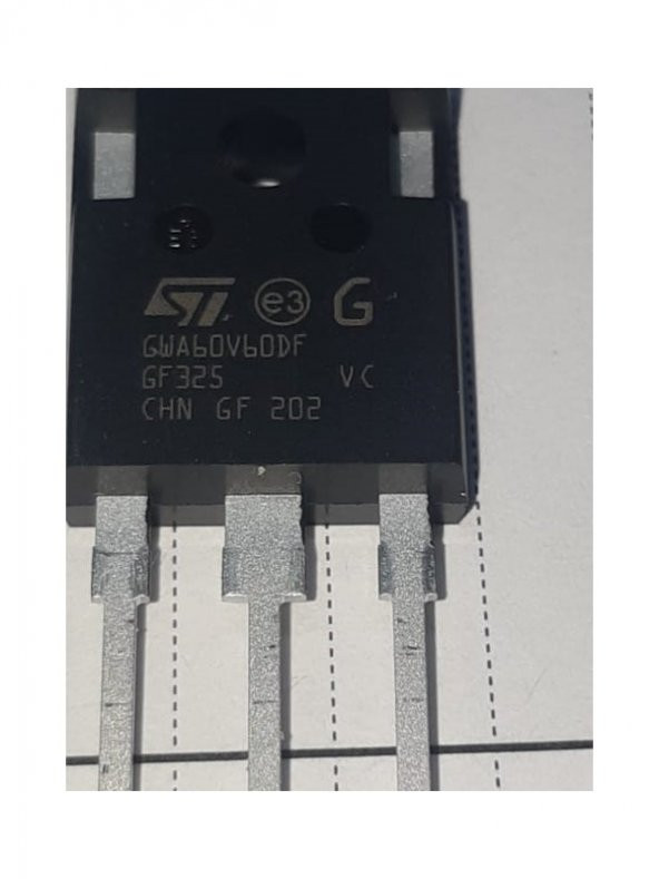 STGW60V60DF GW60V60DF STGWA60V60DF Power Mosfet And Igbt To247 Kılıf ürün görseli 1