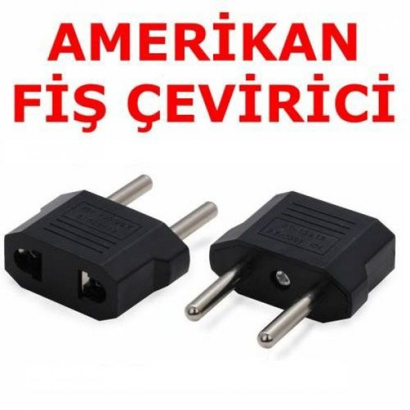 Amerikan Tipi Priz Dönüştürücü Fiş Çevirici Adaptörü Aparatı ürün görseli 1