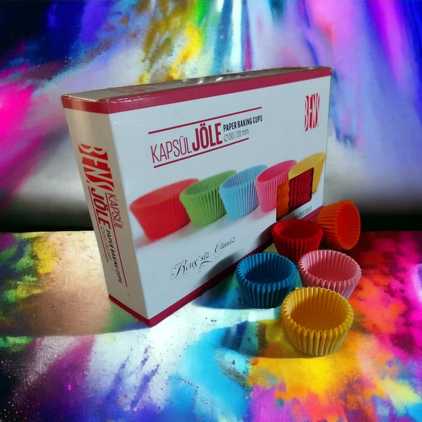 JÖLE (30x20) RENKLİ KAPSÜL 1.000'Lİ ürün görseli 1