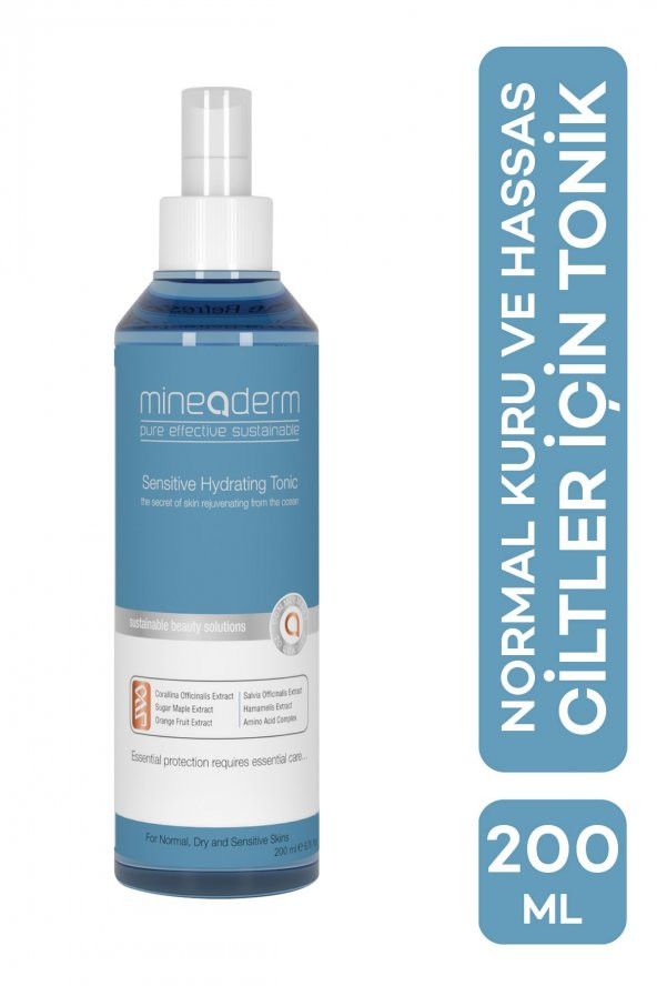 Mineaderm Normal Kuru Ve Hassas Ciltler İçin Tonik / Sensitive Hydratink Tonic ürün görseli 1