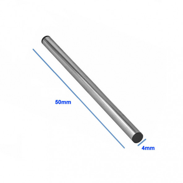 Çelik Sensör Başlığı 4x50mm Kılıf  Sıcaklık Isı Sensör Kutusu Metal Tüp Boru D818b20 Ntc Lm35 PT100 ürün görseli 1