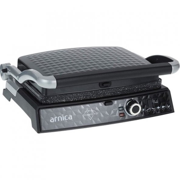 ARNİCA GH26251 DIAMOND TOST MAKİNESİ SİYAH ürün görseli 1