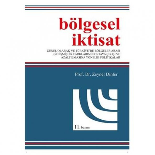Bölgesel İktisat Zeynel Dinler ürün görseli 1