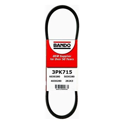 BANDO 3PK715 KANALLI KAYIŞ R19 MEGANE CLİO ürün görseli 1