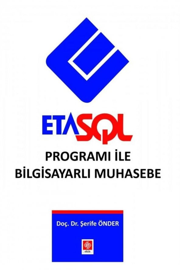 Eta Sql Programı ile Bilgisayarlı Muhasebe Şerife Önder - Resim 2