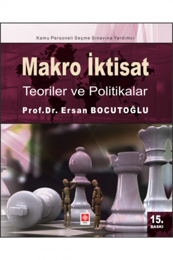 Makro İktisat Teoriler ve Politikalar Ersan Bocutoğlu ürün görseli 1