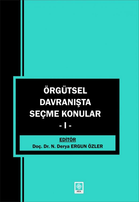 Örgütsel Davranışta Seçme Konular-1 Derya Ergun Özler ürün görseli 1