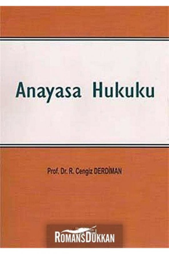 Anayasa Hukuku Ramazan Cengiz Derdiman 2.Baskı ürün görseli 1