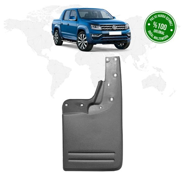 Volkswagen Amarok 2011 - 2020 Model Sağ Arka Paçalık (Çamurluk - Tozluk) ürün görseli 1