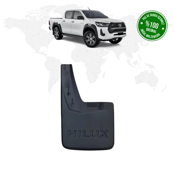 Toyota Hilux 2015 Model ve Sonrası Sol Arka Paçalık (Çamurluk - Tozluk) ürün görseli 1